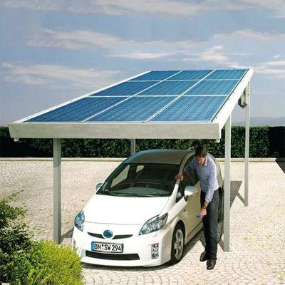 अच्छी कीमत 10 KW 30 KW HDG High Strength Steel Structure Carport Solar Systems ऑनलाइन