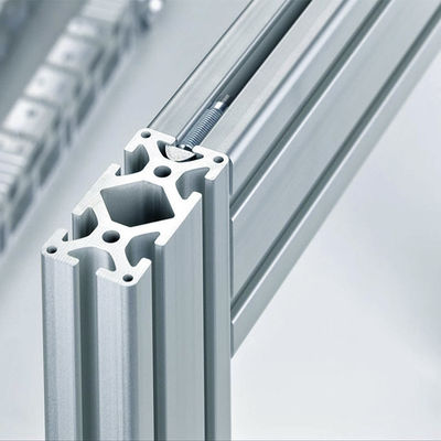 अच्छी कीमत 2560mm 3405mm 4200mm Anodized Aluminum Slotted Rail ऑनलाइन