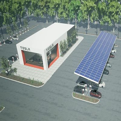 अच्छी कीमत Anodized Photovoltaic Panel Structure For Carport ऑनलाइन