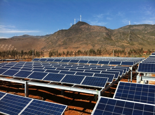 अच्छी कीमत Galvanized Q345B Q235B on off grid Solar Panel mounting Systems PV solar mounting structure ऑनलाइन
