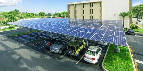 अच्छी कीमत Adjustable tilt flat triangle roof mounting solar carport systems solar bracket solar structure ऑनलाइन
