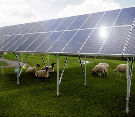 अच्छी कीमत SGS Open Field Solar Mounting Structure With concrete foundation solar bracket solar mounting system ऑनलाइन