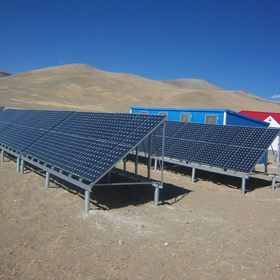 अच्छी कीमत Hot Dip Galvanized Ground Solar Mounting Bracket High Power Output ऑनलाइन