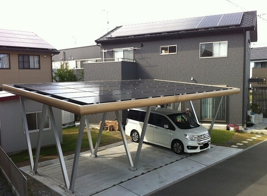 अच्छी कीमत Full Installation anodized Car Park Solar Panel Ground Mounting System ऑनलाइन